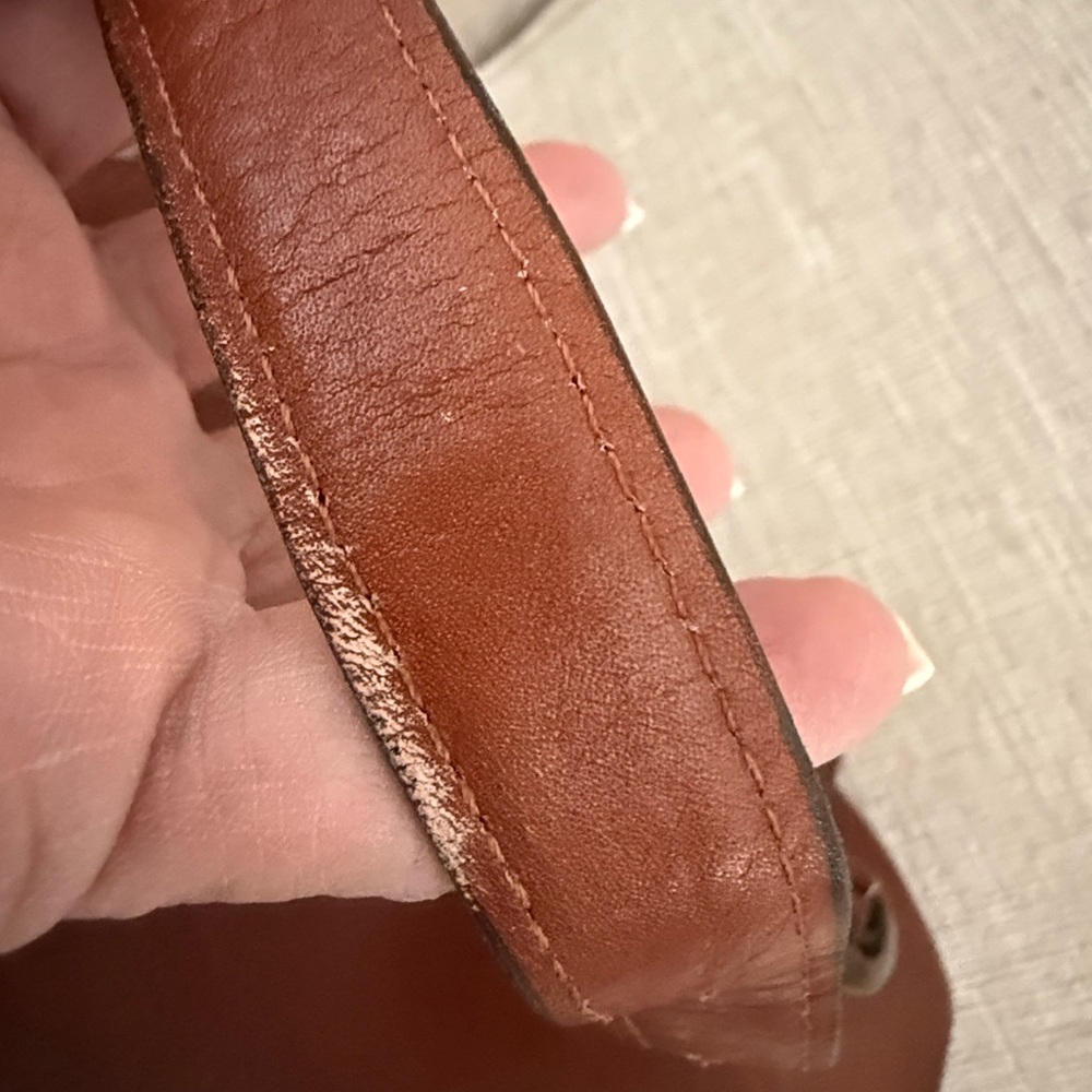 Vintage Brown Leather Backpack - Picture 15 of 15